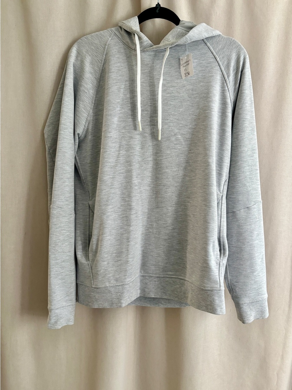 lululemon Hoodie — Light Grey | M